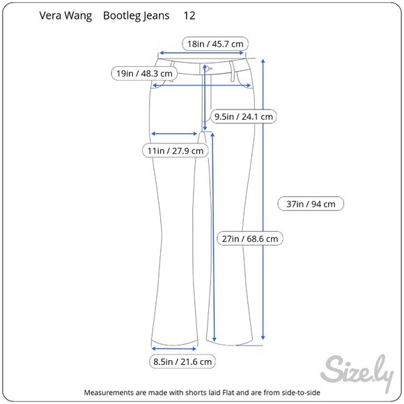 Simply Vera - Vera Wang Boot Leg Jeans - Size 12 - Picture 3 of 9